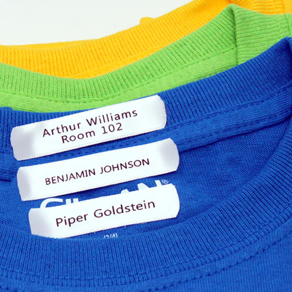 Iron On Name Labels – Camp Connection