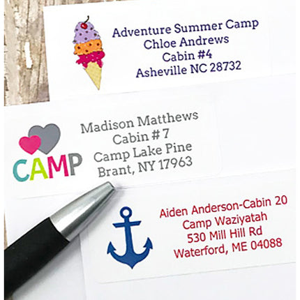 Collection image for: Camp Return Address Labels & Stickers