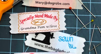 Collection image for: Sew In Labels & Tags