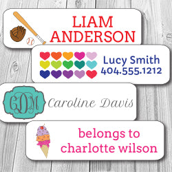 Fairy Tale Waterproof Name Labels For Kids