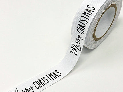 Merry Christmas Cotton Ribbon