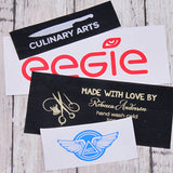 1" Custom Nylon Logo Labels