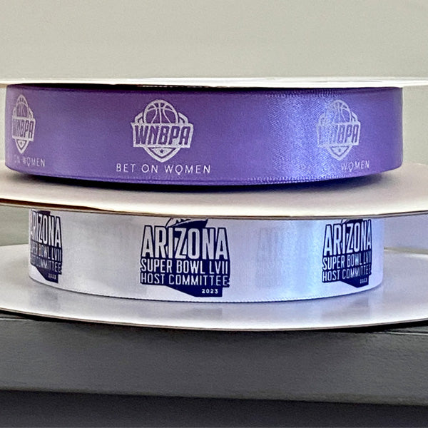 NEW ORDER Custom Logo 7/8" Satin Ribbon