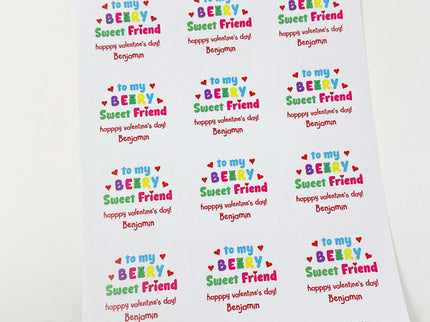 Beary Sweet Gift Sticker