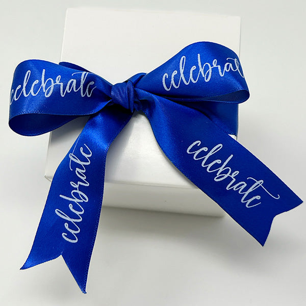 Celebrate Royal Blue Ribbon