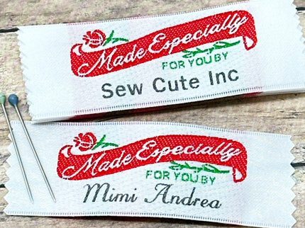 Personalized Clothing Labels Style 99: Made Especially For You