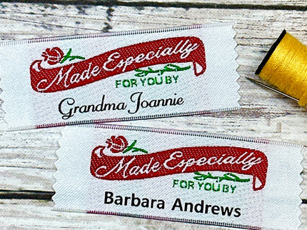 Personalized Clothing Labels Style 99: Made Especially For You