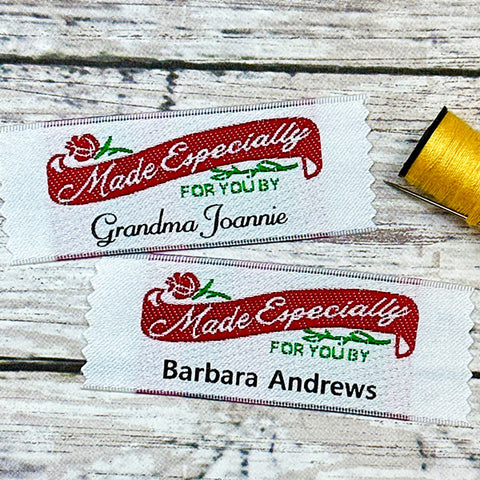 Made in USA Woven Labels