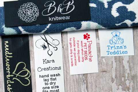 Set custom fabric tags and labels Custom clothing labels Hang tags clothing  Sizing labels mix Clothing tags custom Labels handmade items 115579 in  online supermarket