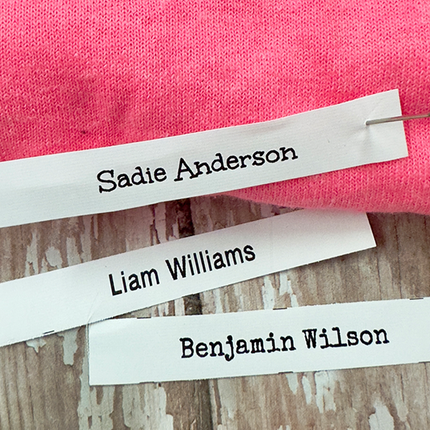 Collection image for: Name Labels for School