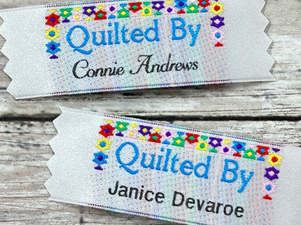 Personalized Clothing Labels Style 49: Quilted By