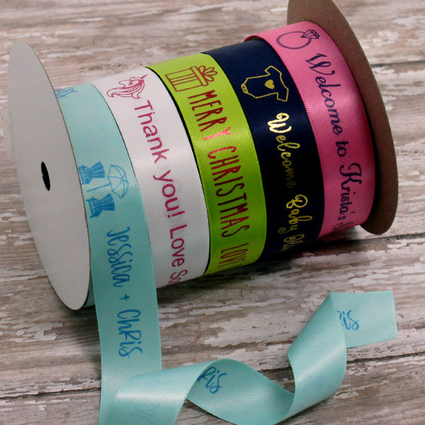 Personalized Baby Shower Ribbon