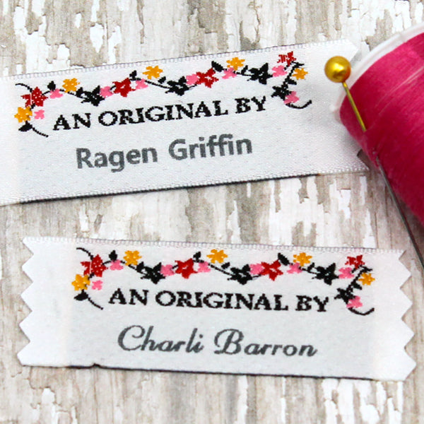 Custom Woven Labels  Shop from 20 Personalized Printed Woven Labels at  NameMaker