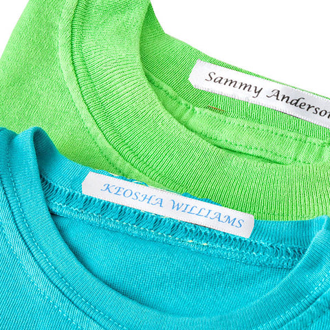 Iron-On Fabric Labels For All Your Clothing Items